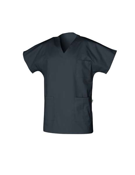 Image de TUNIQUE HOMME FRANCOIS MC POLY/COT UNI 210GRS GRIS NIMBUS T5