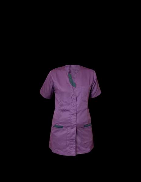 Image de TUNIQUE LILA MANCHES COURTES PRUNE T6