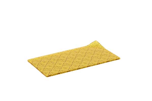 Image de ASSIETTE EN VERRE L 27 X 17 CM