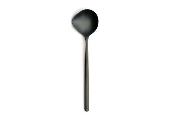 Image de CUILLERE A SAUCE ATLANTIDA ICE BLACK LONG.216MM