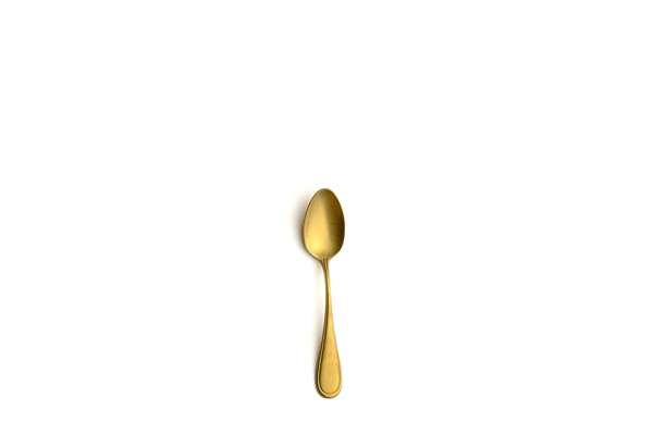 Image de CUILLERE A CAFE CONTOUR VINTAGE GOLD LONG.140MM