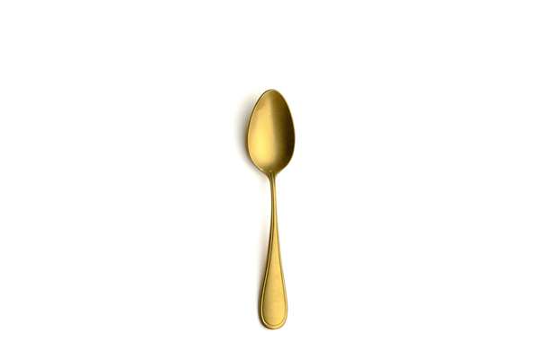 Image de CUILLERE A DESSERT CONTOUR VINTAGE GOLD LONG.192MM