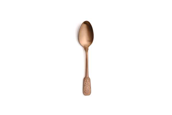 Image de CUILLERE A DESSERT VERSAILLES SATIN COPPER LONG.190MM