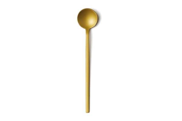 Image de CUILLERE A GATEAU LAB VINTAGE GOLD LONG.125MM