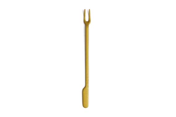 Image de FOURCHETTE APERITIF LAB VINTAGE GOLD LONG.135MM