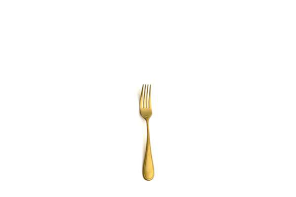 Image de FOURCHETTE A GATEAU CONTOUR VINTAGE GOLD LONG.140MM