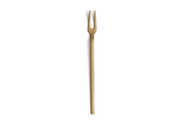 Image de FOURCHETTE A GATEAU LAB VINTAGE COPPER LONG.125MM