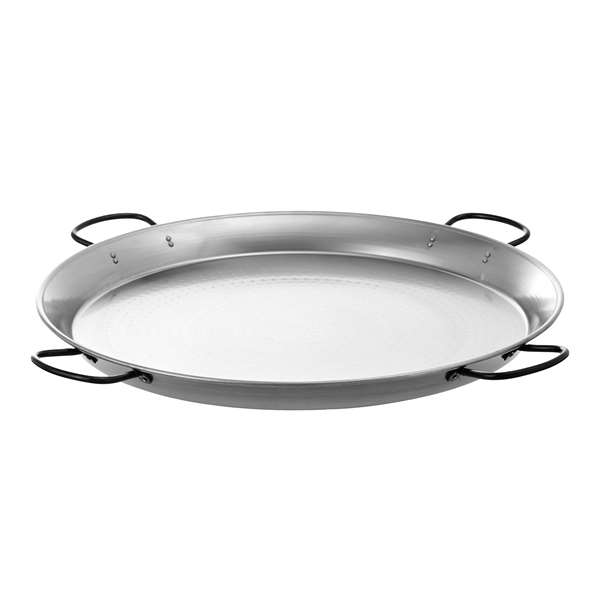 Image de PLAT A PAELLA TOLE ACIER 130CM