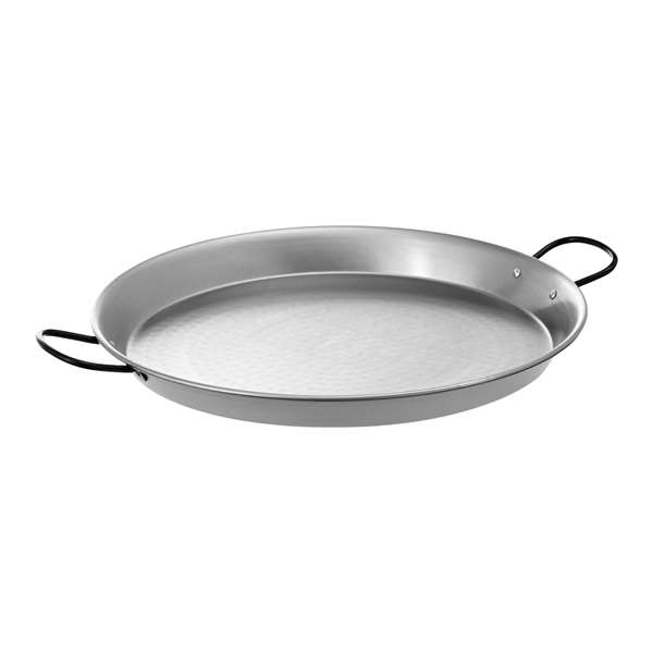 Image de PLAT A PAELLA TOLE ACIER 65CM
