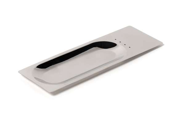 Image de PLATEAU 1/2  BASSIN OVALE AVEC PORTE BROCHETTE