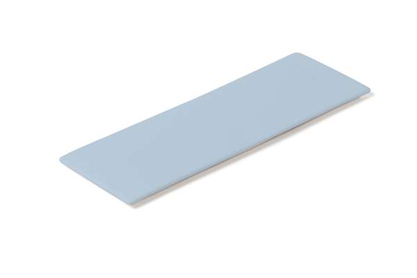 Image de PLATEAU EN PORCELAINE BLEU SIMPLE