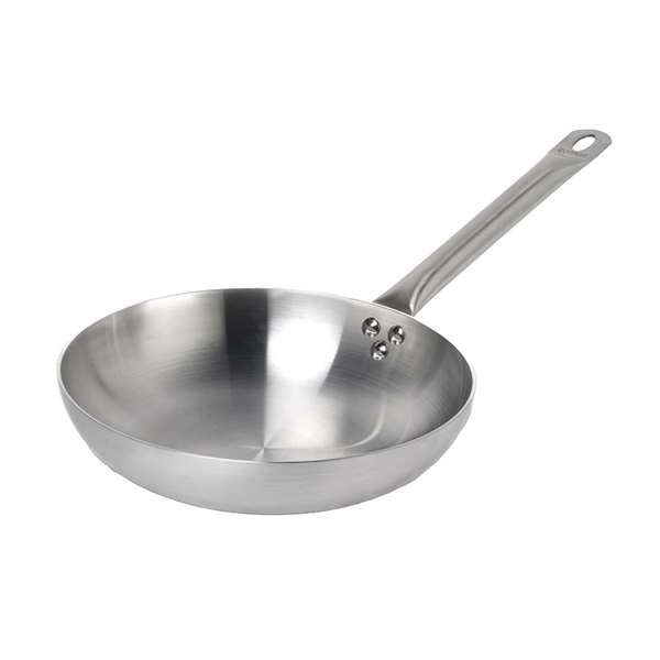 Image de STROMBOLI POÊLE PROFOND ALUMINIUM MANCHE EN INOX 3MM Ø20CM