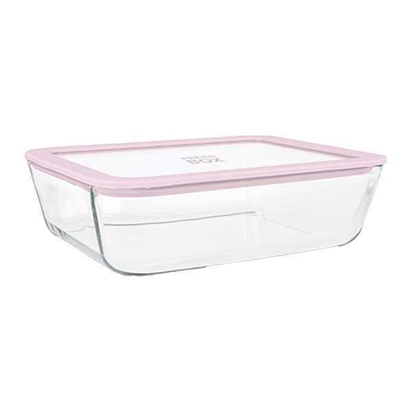 Image de BOITE RECTANGLE HERMETIQUE LILAS + COUVERCLE PRESSBOX 150CL