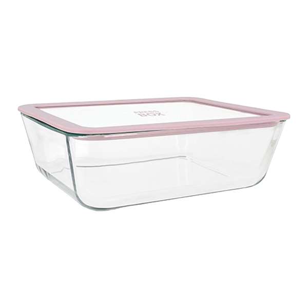 Image de BOITE RECTANGLE HERMETIQUE LILAS + COUVERCLE PRESSBOX 260CL