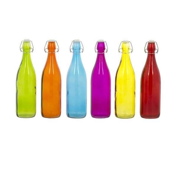 Image de BOUTEILLE LIMONADE FUN 6 COLORIS ASSORTIS 1L
