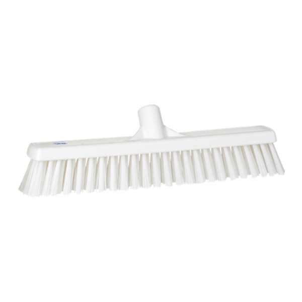 Image de VIKAN BALAI ALIMENTAIRE FIBRE DURE/SOUPLE 410MM BLANC