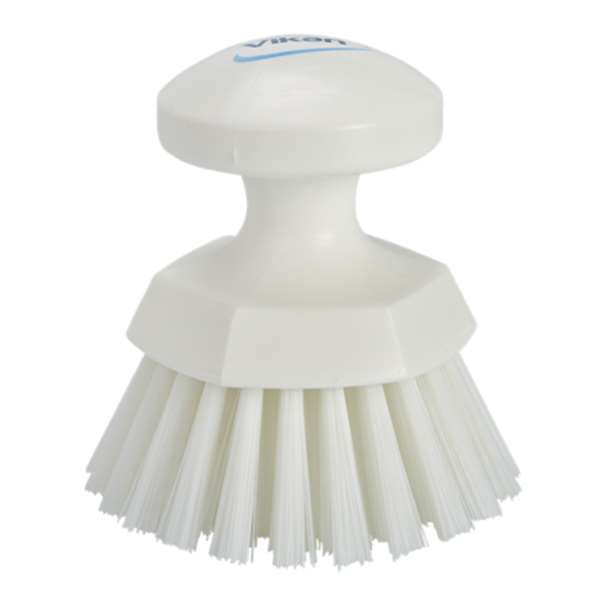 Image de VIKAN BROSSE RONDE SOLEIL ALIMENTAIRE DIAM.110MM BLANC