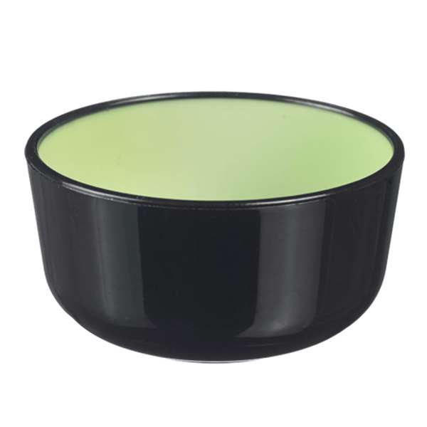 Image de MINI BOL THAI NOIR & VERT AMANDE (DIAM.50MM H.28MM)30MLX1200