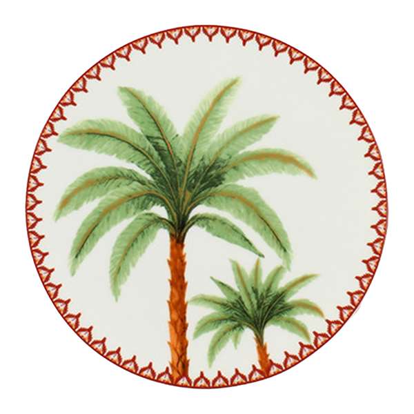 Image de ASSIETTE A DESSERT PALMERAIE DIAM.210MM