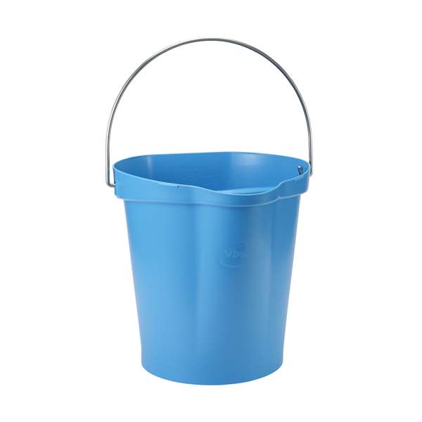 Image de VIKAN SEAU GRADUE BEC VERSEUR ALIMENTAIRE BLEU 12L