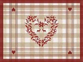 Image de SET DE TABLE DECOR EDELWEISS 30X40CM X400