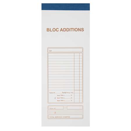 BLOC ADDITION (FTS90X225MM) DUPLI X50