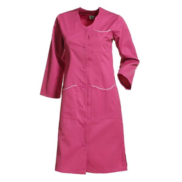 Image de LAURENE MANCHE TRANSFORMABLE POLY 65%-COT35% ROSA/BLANC T5