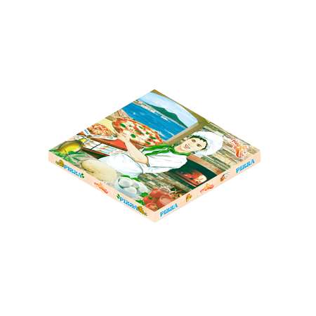 BOITE A PIZZA VESUVIO (FTS40X40X3.5CM) X100