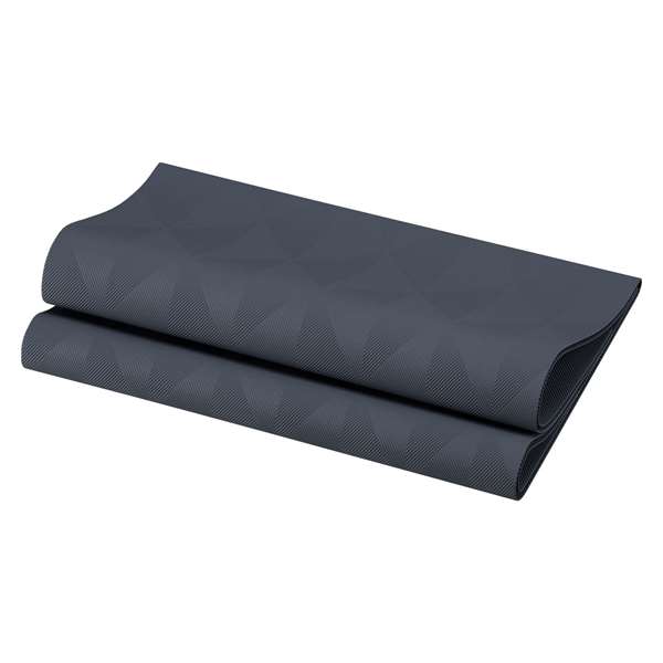 Image de SERVIETTE ELEGANCE CRYSTAL NOIRE 48X48CM X240