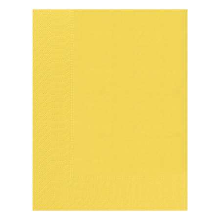 SERVIETTE OUATE JAUNE 2P 30X39CM X100