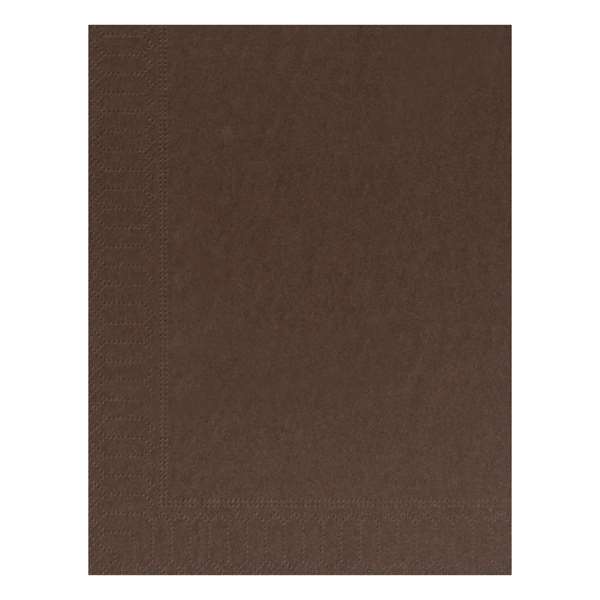 Image de SERVIETTE OUATE CHOCOLAT 2P 30X39CM X100