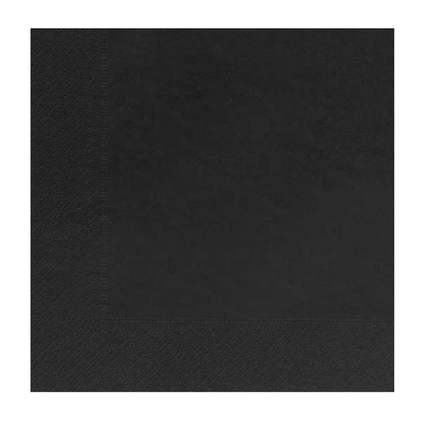 Image de SERVIETTE OUATE NOIRE EBENE 2P 30X39CM X100