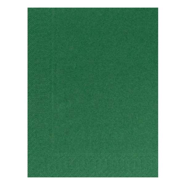 Image de SERVIETTE OUATE VERT SAPIN 2P 30X39CM X100