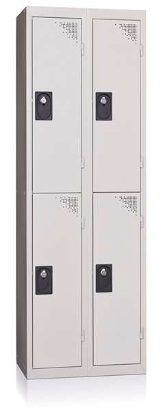 Image de COLONE SUIVANTE DE 2 CASES SUPERPOSEES GRISE