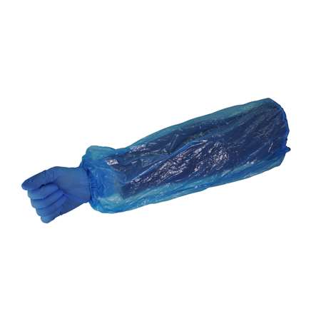 MANCHETTE ELASTIQUE PE BLEUE (FTS20X40CM)X100