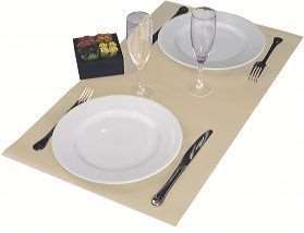 Image de SET BORD A BORD PASTEL 40X70 PAR 500 IVOIRE