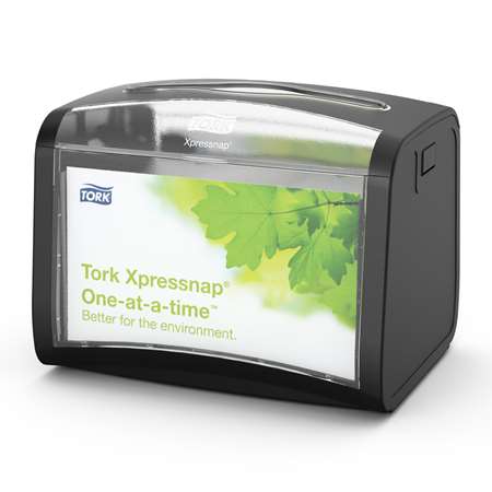 DISTRIBUTEUR TORK XPRESSNAP SERVIETTE DE TABLE N4 NOIR