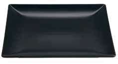 Image de ASSIETTE CARRE 'KURO' (FTS.260X260MM)